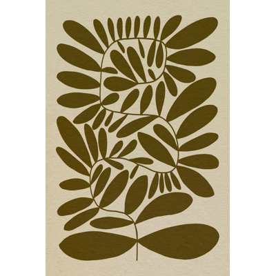 70''S Sprig I - Wrapped Canvas Painting