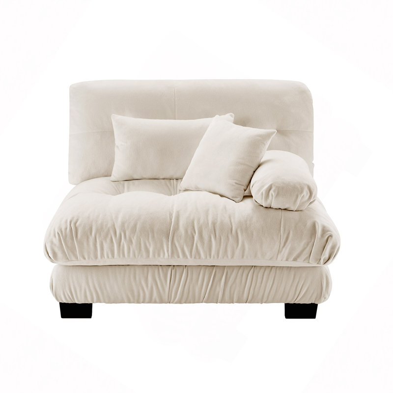 Canapé RSF avec 2 coussins, Light Coffee Chenille, Light Coffee