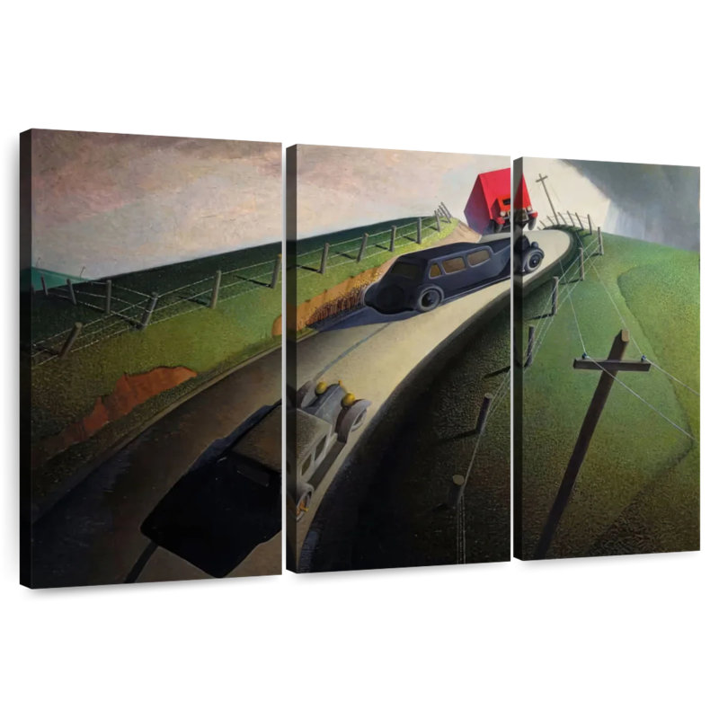 Alvord Death On The Ridge Road, 42" H x 65" W