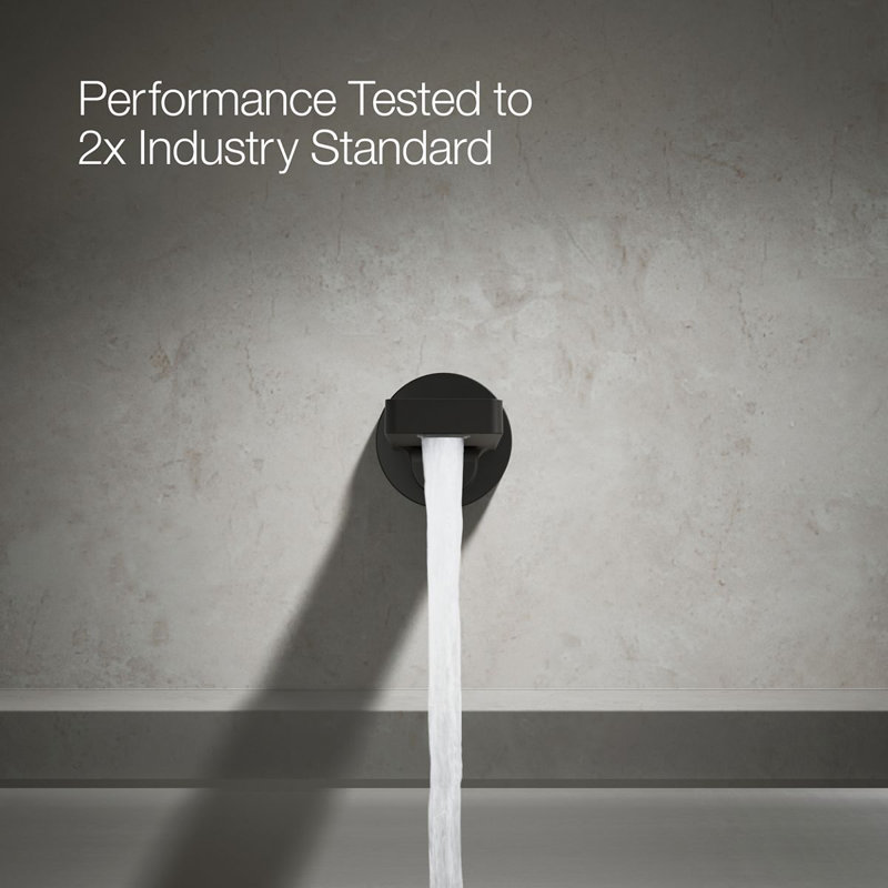 Composed® Wall-Mount Tub Spout, Matte Black