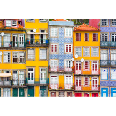 Ribeira, Portugal - Photographie sur toile