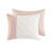 3 PCS Colorblock Clip Jacquard Comforter Set