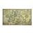 Rectangular Canvas Map Wall Art, Multicolored
