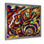 Abstrait, impression d'art mural moderne sur bois-51357333-51357355