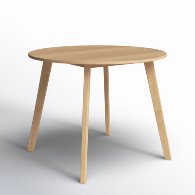 Aquin Round Solid Wood Base Dining Table