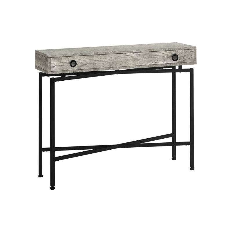 Geno 42.5'' Console Table, Gray