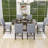 Nachel 6 - Person Extendable Dining Set