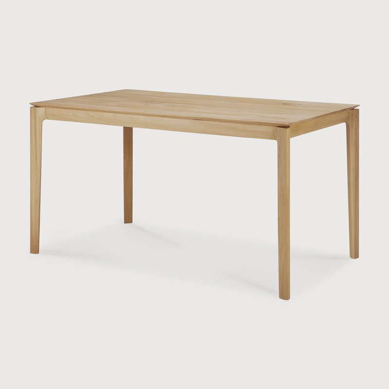 Bok Solid Wood Writing Desk, 30" H x 55.5" W x 28" D