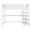 Lit mezzanine avec tablettes de rangement et bureau sous le lit-1374452321-1374452322