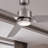 Ameeyah 52" 3 - Blade LED Standard Ceiling Fan in Brushed Nickel with Remote Control and Light Kit Included-548249359