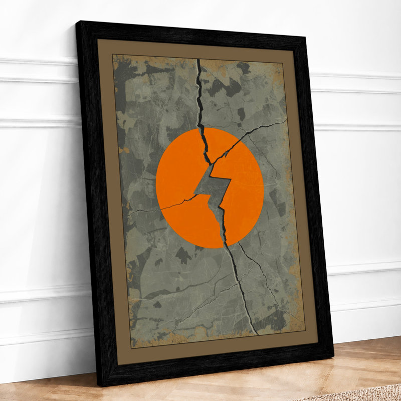 Figure In Motion Geometric - Print, A2 - 59.4 x 42.0 cm, Black