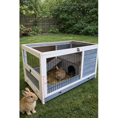 Frangiamore Weather Resistant Small Animal Hutch