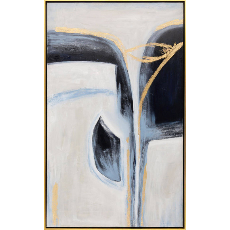 Nouveau II, peinture sur toile encadrée