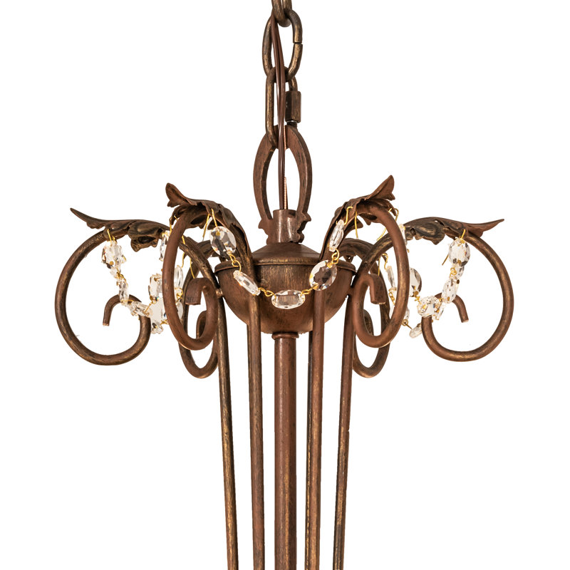 Lindsay 6 - Light Dimmable Empire Chandelier
