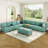 Edorta Upholstered U-Shaped Sectional-1240192670