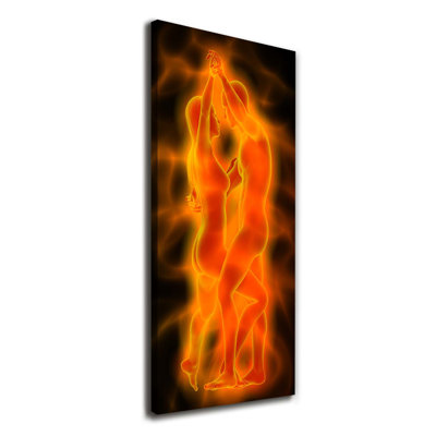 Dancing Couple - Wrapped Canvas Print