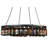 Dimmable Wagon Wheel Chandelier