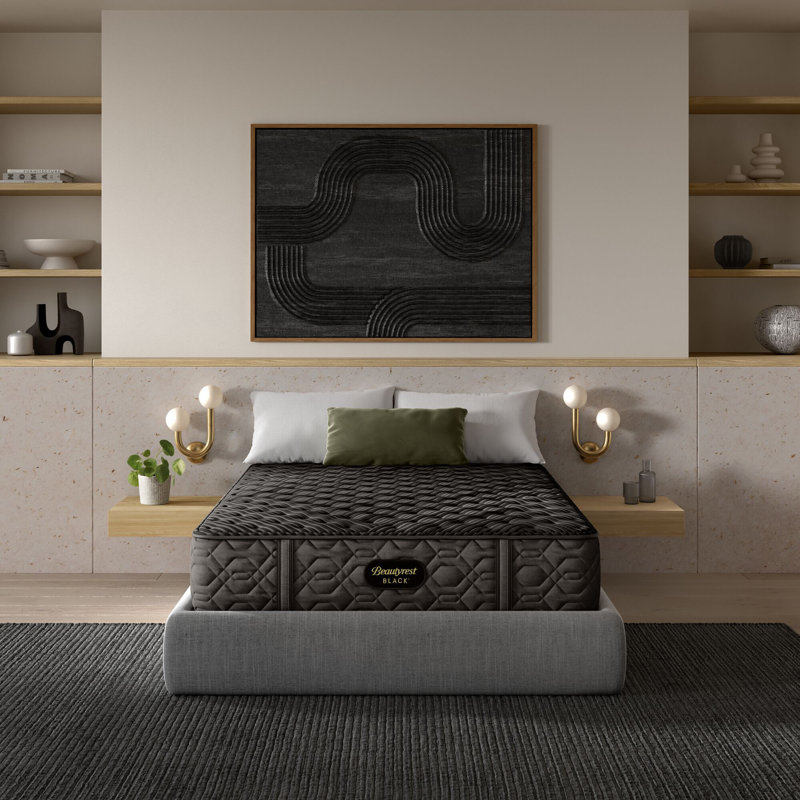 Black Series One Extra Firm Tight Top 13.5" Mattress, Twin XL