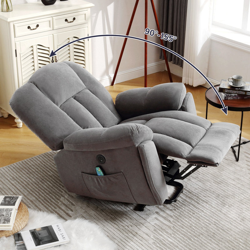 Fauteuil inclinable électrique Power Lift, Gris
