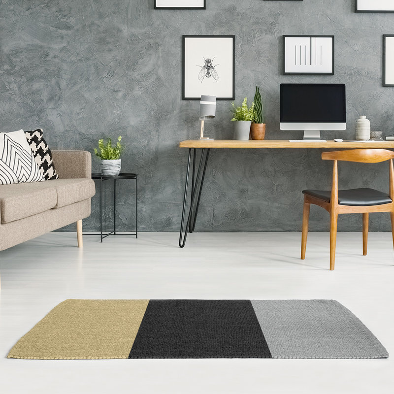 Chenille Indoor Rug, Rectangle 4' x 6'