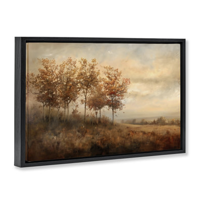 Cadre flottant Vast Autumn Landscape, design par Creative Studio