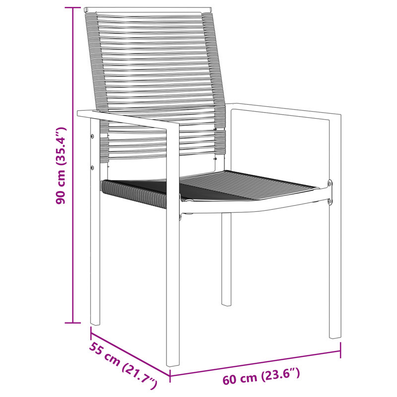 4 - Person Patio Dining Set with Rectangular Table