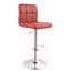 Kristopher Swivel Upholstered Adjustable Height Counter Stool with Metal Frame-16638467