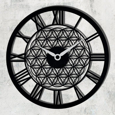 Buecker Metal Wall Clock