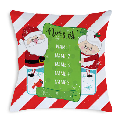 Cotton Blend Throw Pillow