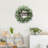 20 Inch Artificial Eucalyptus Wreath for Front Door