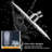 Rain Fixed Shower Head 1.8 GPM GPM with Self-Cleaning