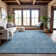 Premium Machine Washable Jamestown AMF1083 Damask Rug