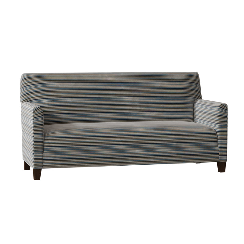 Bleeker Sofa, 72" W, Laurel Blue, Café