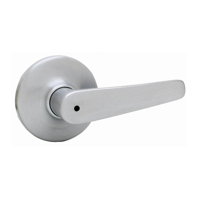 Delta Privacy Door Lever, Satin Chrome