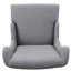 Chaise de salle à manger rembourrée Classy Grey