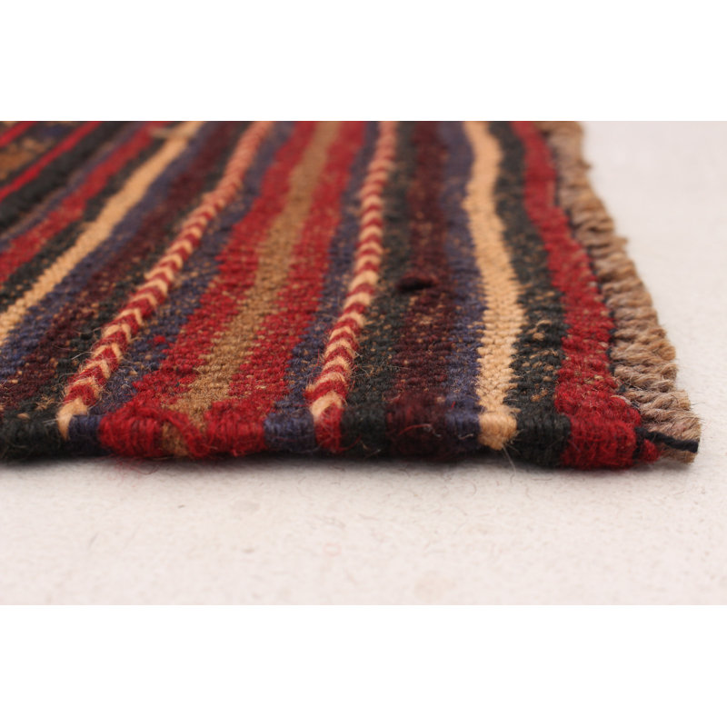 Tapis unique en laine nouée à la main 4 pi x 6 pi 1 po nouvel âge Wainright