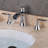 Widespread 2-handle Bathroom Faucet with Drain Assembly-99926944