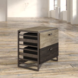 Kourtney 31.7'' Wide 2 -Drawer File Cabinet