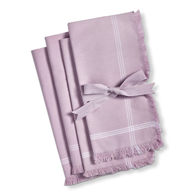 Border Stripe Napkin S/4