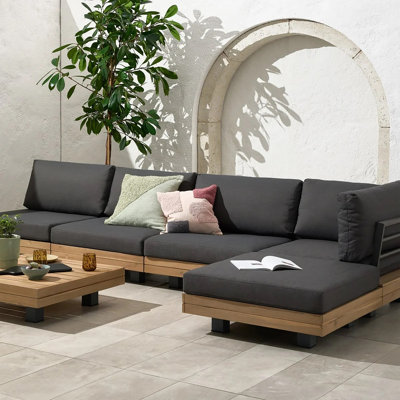 Veridian 2 Piece Sectional Seating Group with Cushions