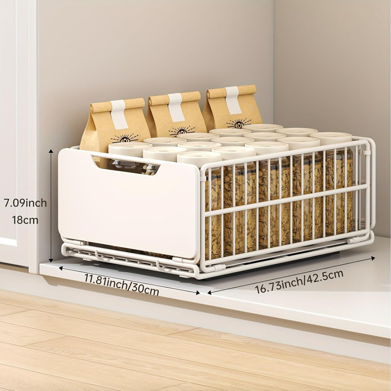 Pull Out Cabinet Storage Box