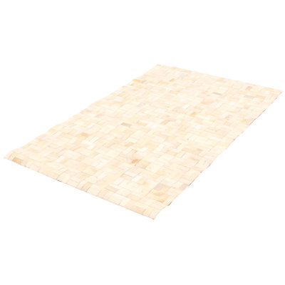 Arvester Cowhide Geometric Indoor Rug