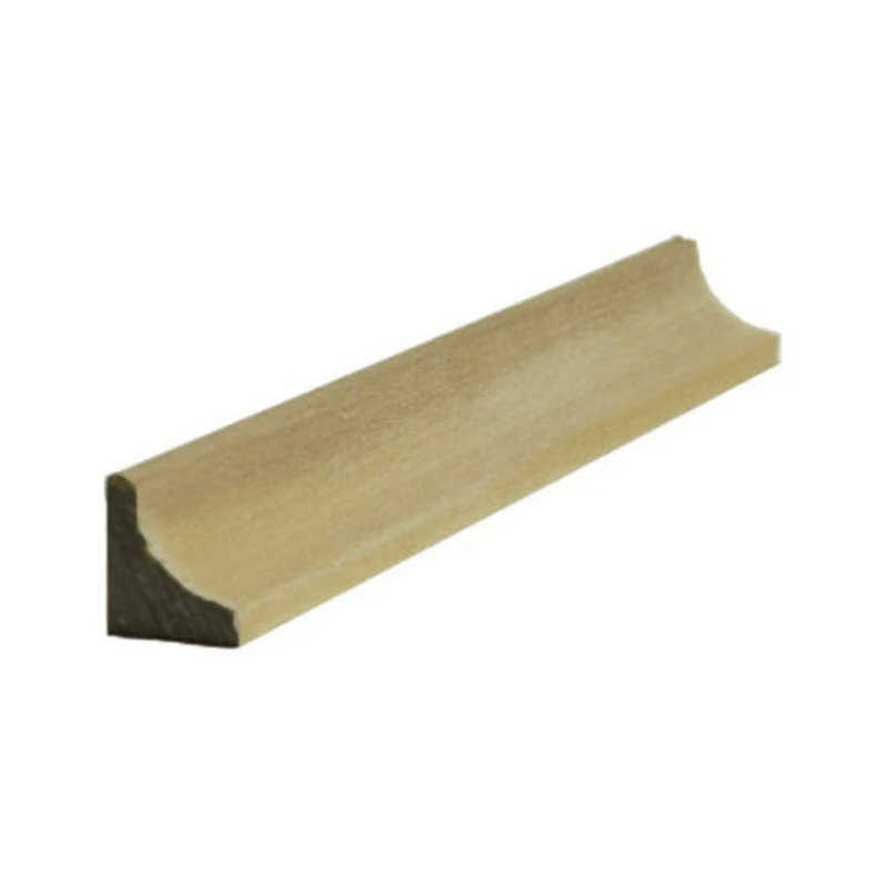 Moulure en corniche 3/4 po x 3/4 po EWCC12 Sans finition, L 0,75 po x H 0,75 po x P 94 po, Peuplier