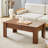 Multi-functional MDF Coffee Table with Password Lock, Suitable for Storing Firearms and Wine, with Dimensions of 39.3*21.6*16.6 Inches.