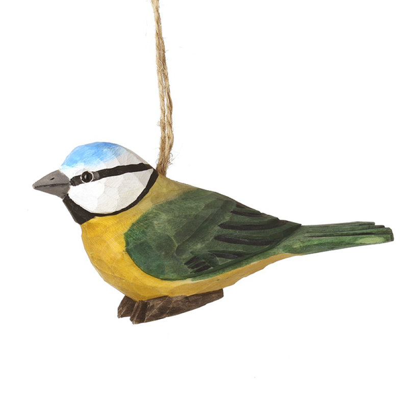 Hanging Wooden Tit