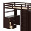 Lit mezzanine avec bureau à tiroirs et garde-robe intégrés-914793214-914793091