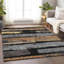 Tapis noir intérieur / extérieur lavable à la machine Cinead ACN1665-104387009