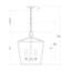 Denison 4 - Light Pendant-41401001-41400999
