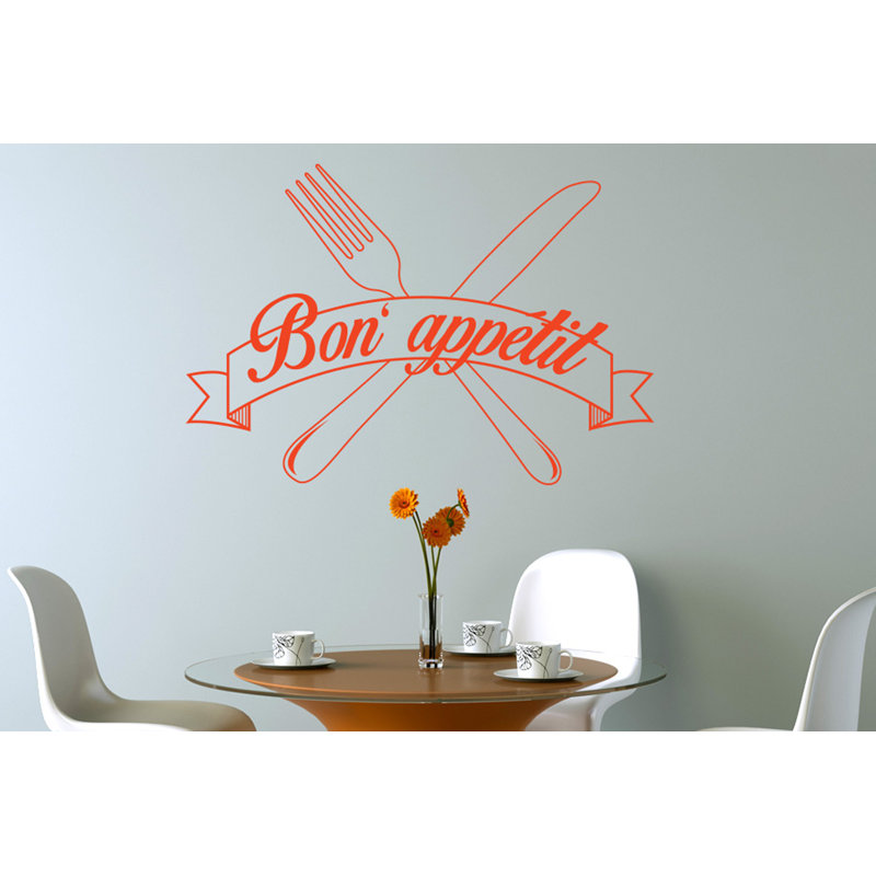 Wall Decal, Medium, Orange