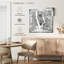 «City Map of NY», reproduction sur toile-670117405